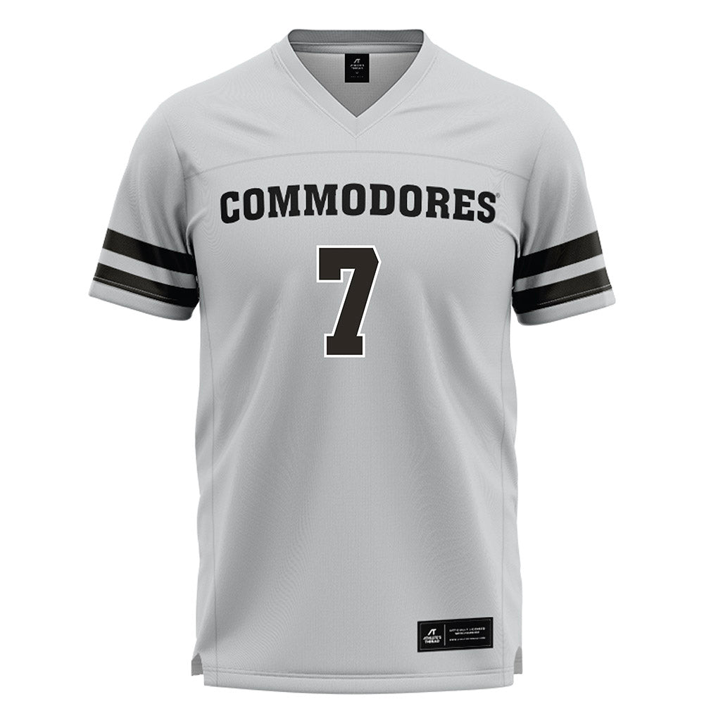 Vanderbilt - NCAA Women's Lacrosse : Grace Hasselbeck - Grey Lacrosse Jersey
