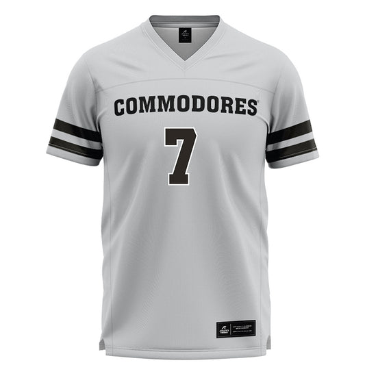 Vanderbilt - NCAA Women's Lacrosse : Grace Hasselbeck - Grey Lacrosse Jersey