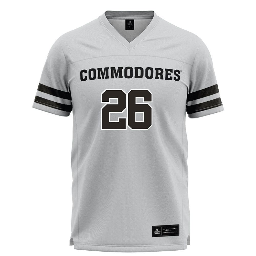 Vanderbilt - NCAA Women's Lacrosse : Caroline Lucas - Grey Lacrosse Jersey -0