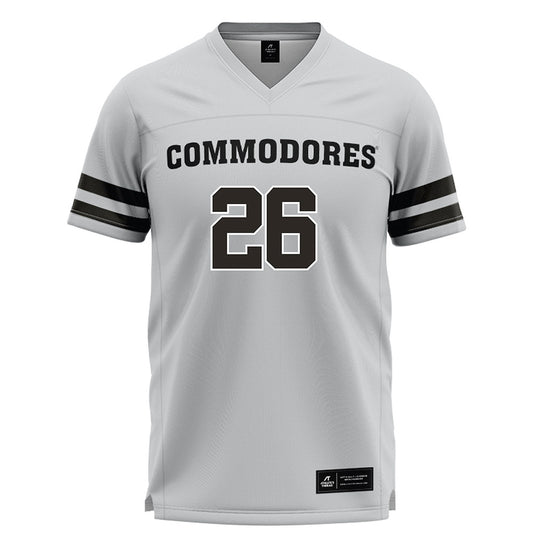 Vanderbilt - NCAA Women's Lacrosse : Caroline Lucas - Grey Lacrosse Jersey -0