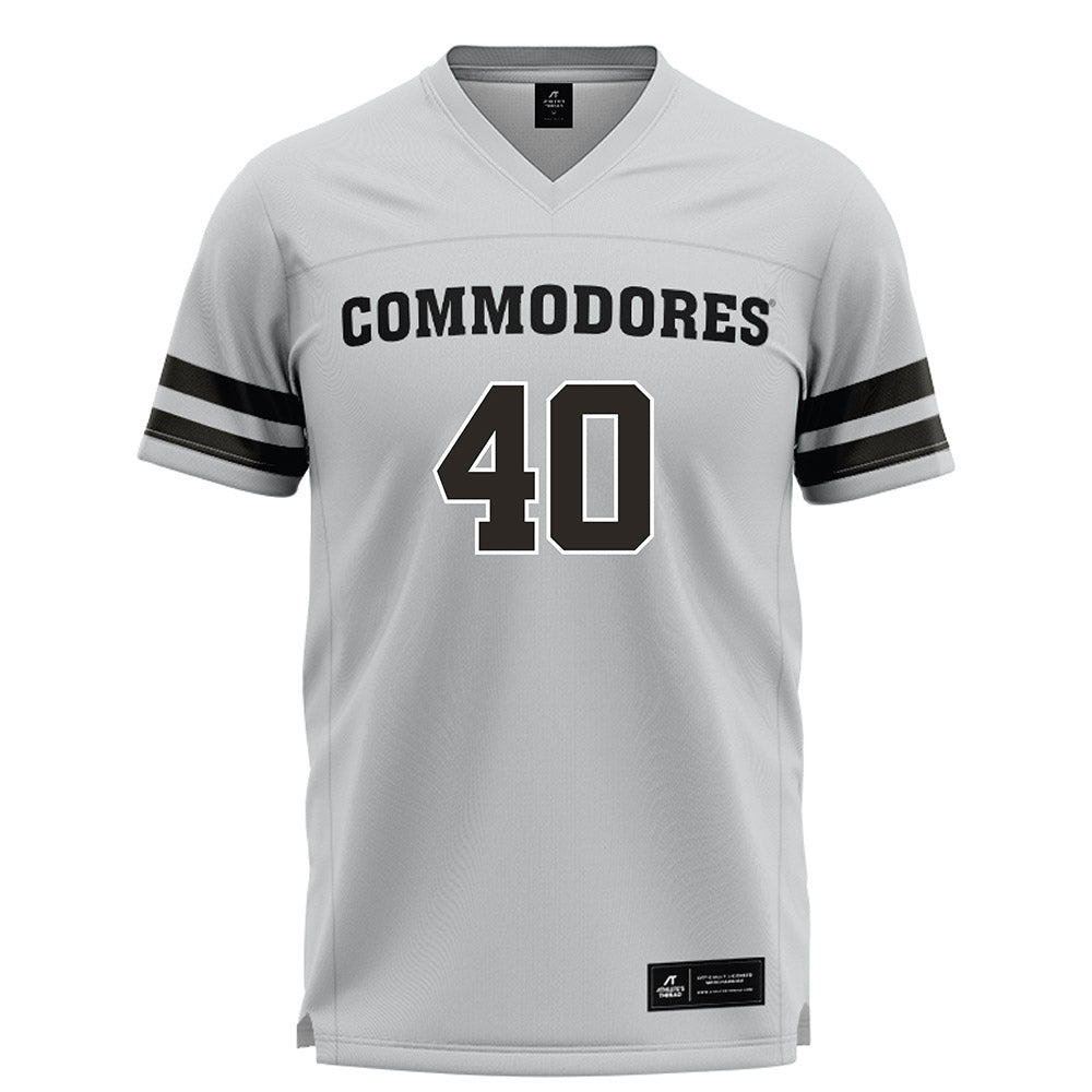 Vanderbilt - NCAA Women's Lacrosse : Caelan Jones - Grey Lacrosse Jersey -0
