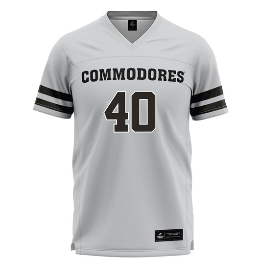 Vanderbilt - NCAA Women's Lacrosse : Caelan Jones - Grey Lacrosse Jersey -0