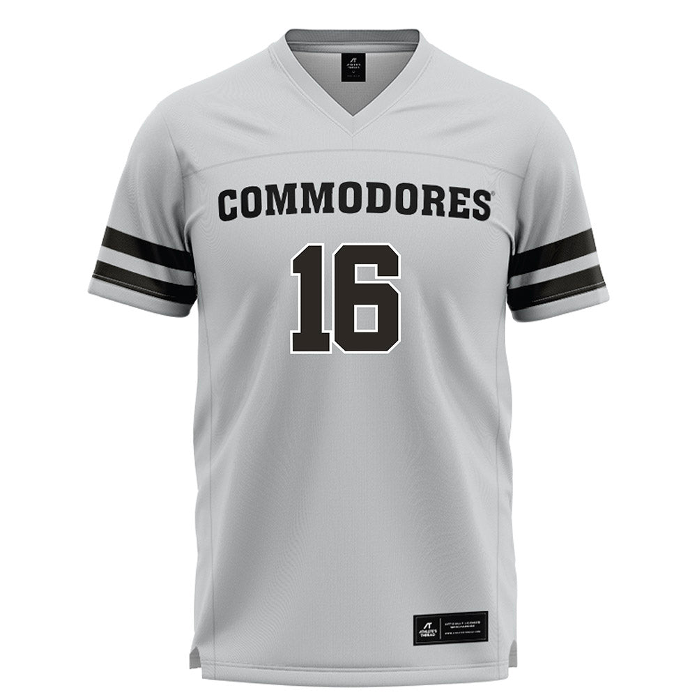 Vanderbilt - NCAA Women's Lacrosse : Bailey Lower - Grey Lacrosse Jersey -0
