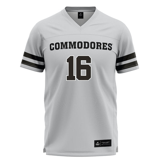 Vanderbilt - NCAA Women's Lacrosse : Bailey Lower - Grey Lacrosse Jersey -0