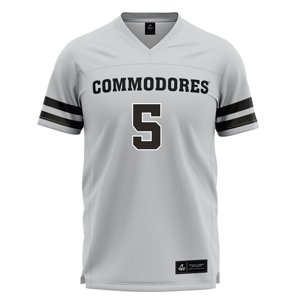 Vanderbilt - NCAA Women's Lacrosse : Alexandra Gladding - Grey Lacrosse Jersey -0