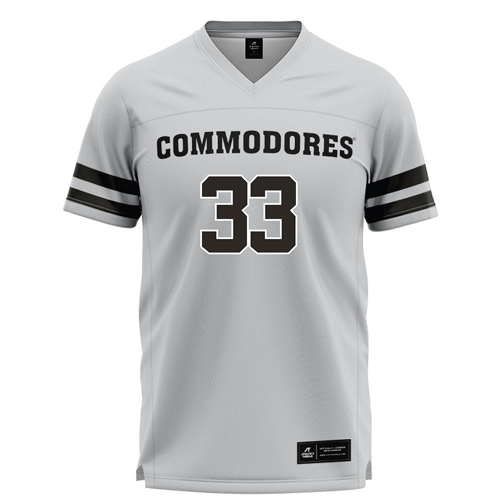 Vanderbilt - NCAA Women's Lacrosse : Brooke Baker - Grey Lacrosse Jersey