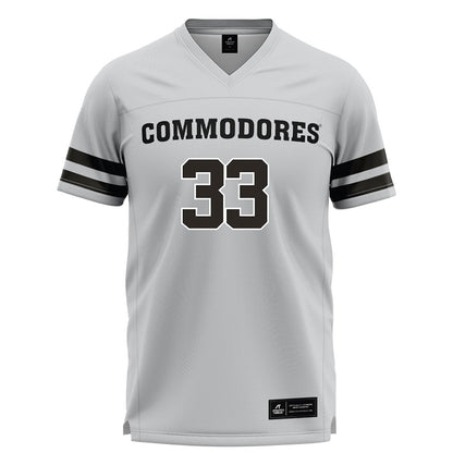 Vanderbilt - NCAA Women's Lacrosse : Brooke Baker - Grey Lacrosse Jersey