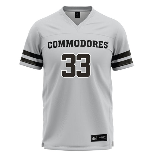 Vanderbilt - NCAA Women's Lacrosse : Brooke Baker - Grey Lacrosse Jersey