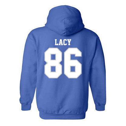 MTSU - NCAA Football : Cam Lacy - Generic Shersey Hooded Sweatshirt