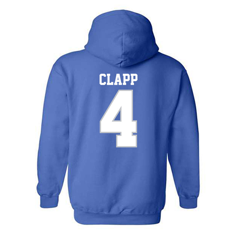 MTSU - NCAA Baseball : Cooper Clapp - Generic Shersey Hooded Sweatshirt