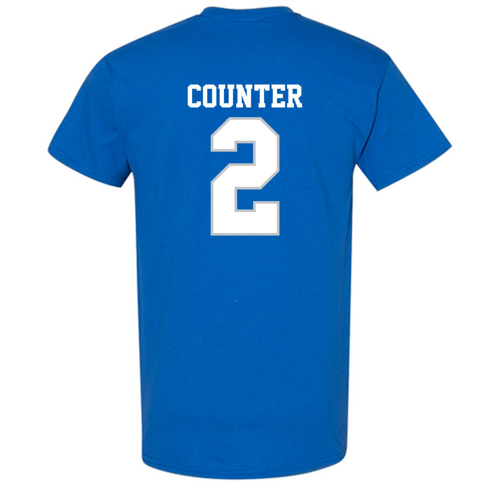 MTSU - NCAA Men's Basketball : Jlynn Counter - Generic Shersey T-Shirt-1