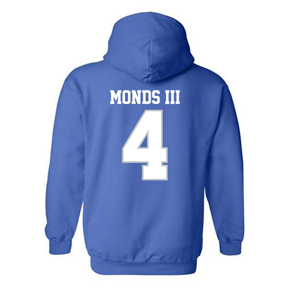 MTSU - NCAA Football : James Monds III - Generic Shersey Hooded Sweatshirt