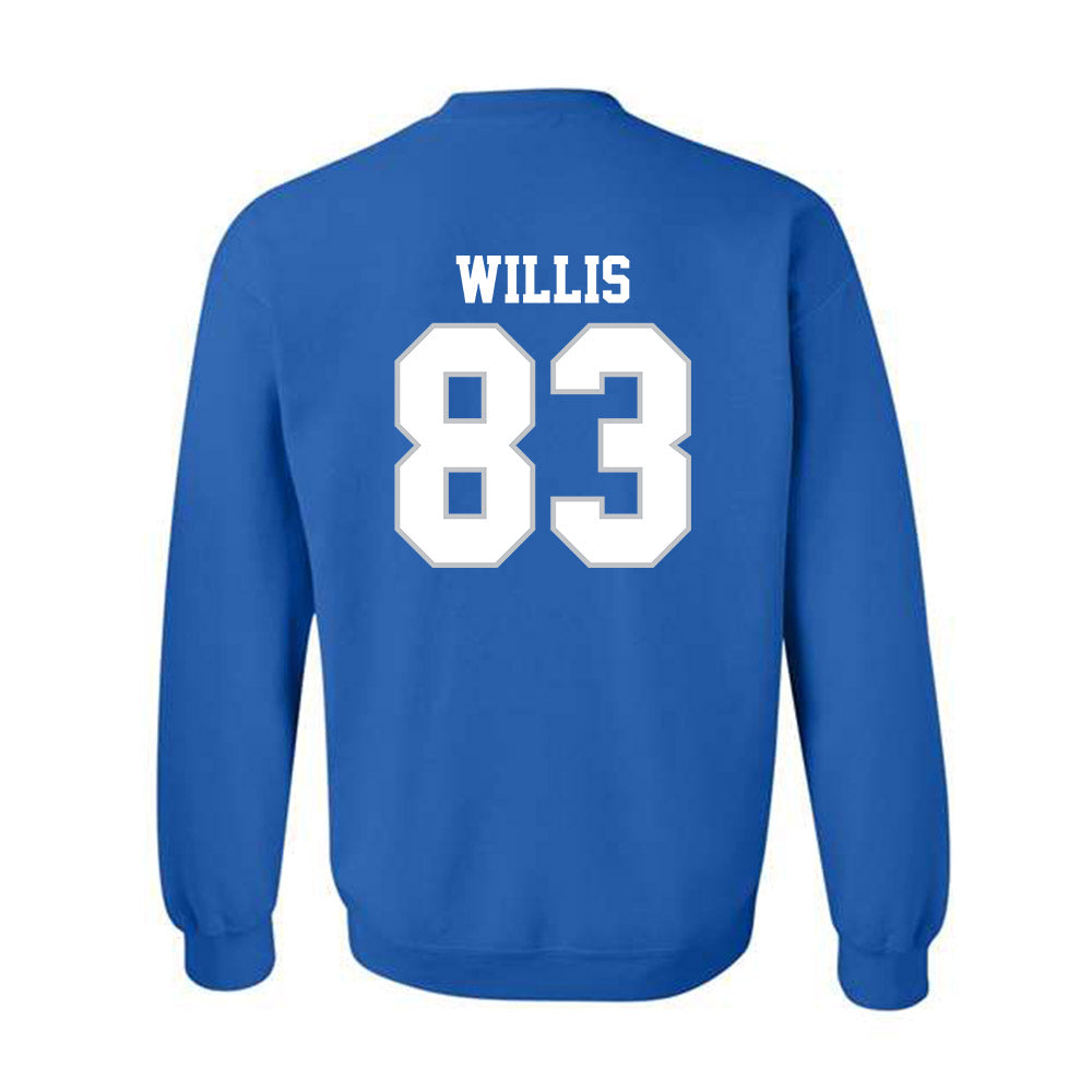 MTSU - NCAA Football : Holden Willis - Generic Shersey Crewneck Sweatshirt