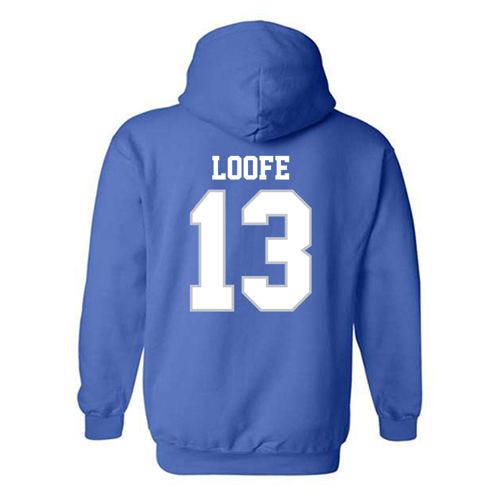 MTSU - NCAA Men's Basketball : Chris Loofe - Generic Shersey Hooded Sweatshirt