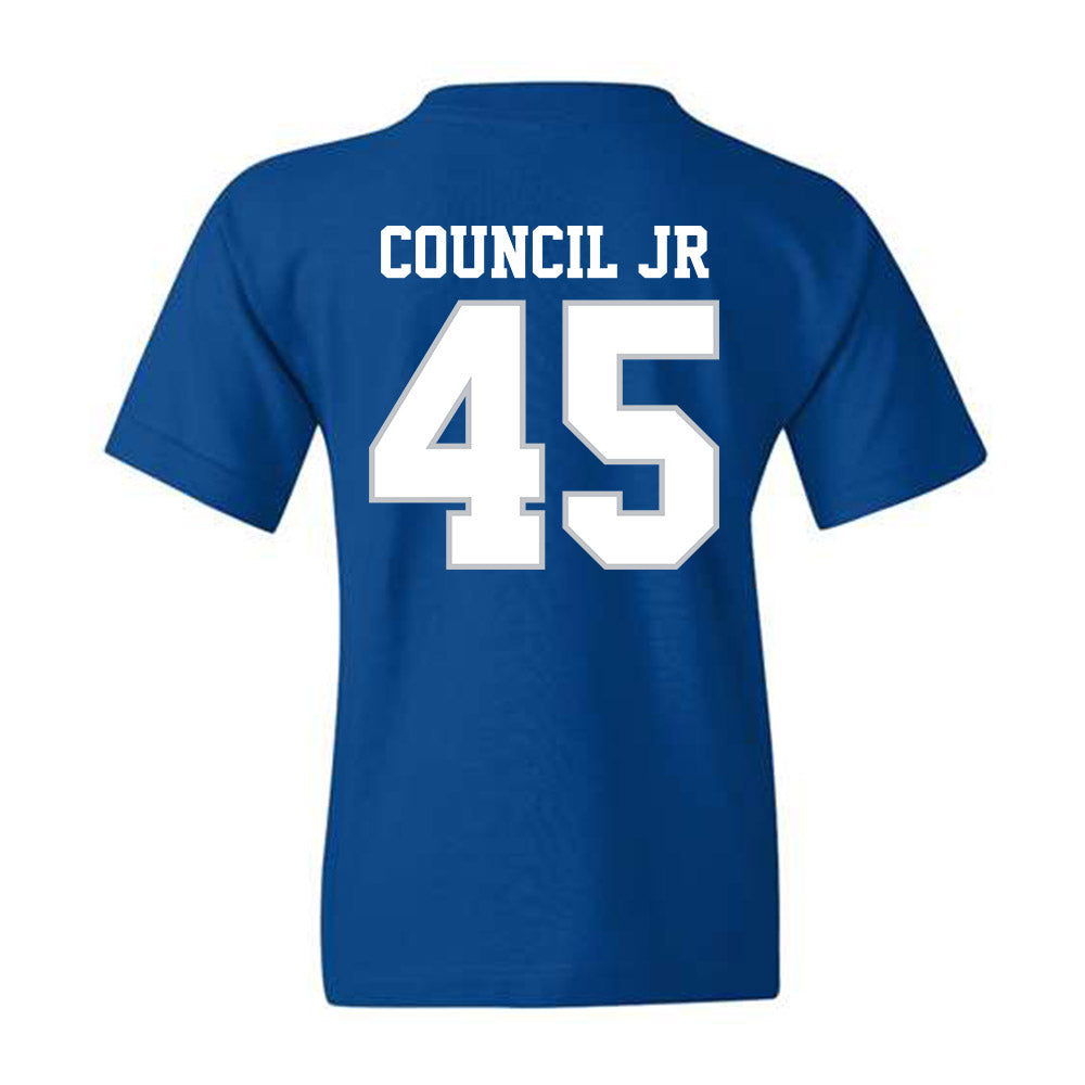 MTSU - NCAA Football : Bobby Council Jr - Generic Shersey Youth T-Shirt