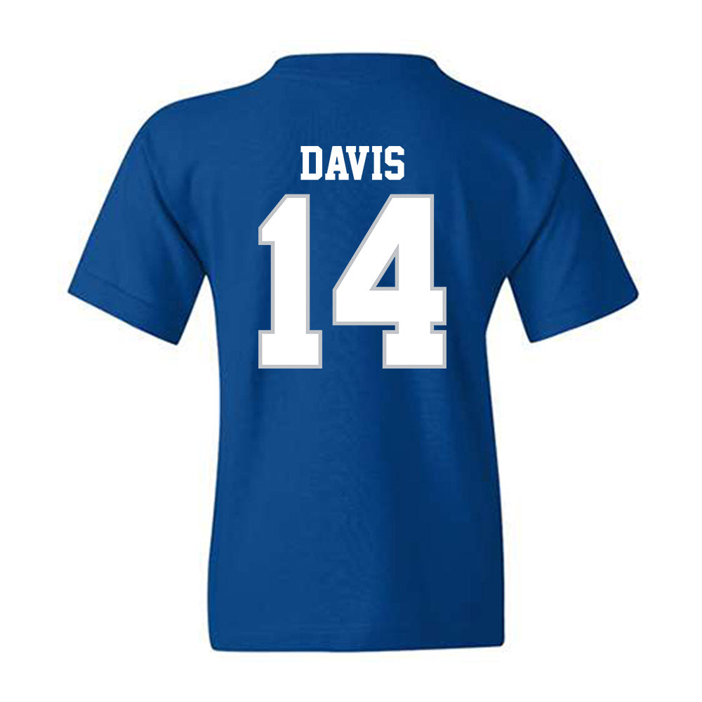 MTSU - NCAA Women's Basketball : Savannah Davis - Generic Shersey Youth T-Shirt-1