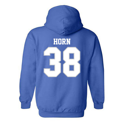 MTSU - NCAA Baseball : David Horn - Generic Shersey Hooded Sweatshirt-1