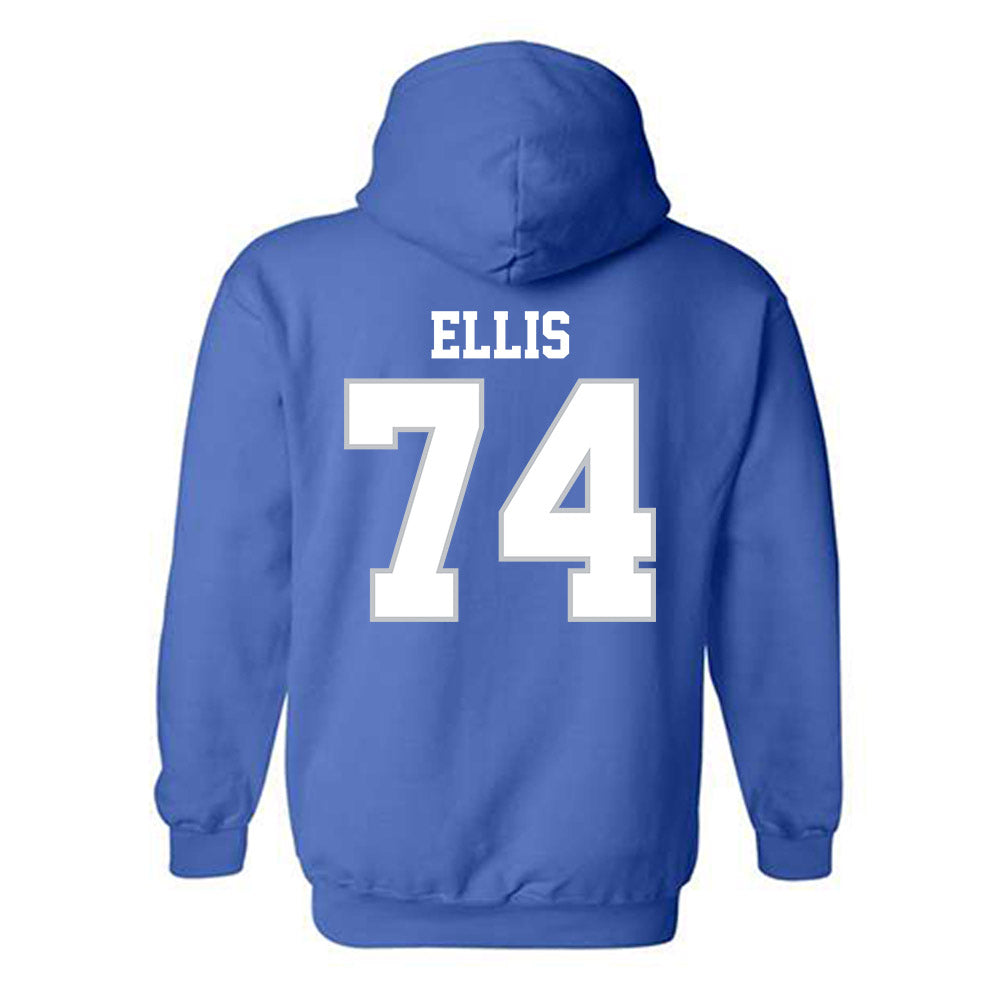 MTSU - NCAA Football : Ethan Ellis - Generic Shersey Hooded Sweatshirt