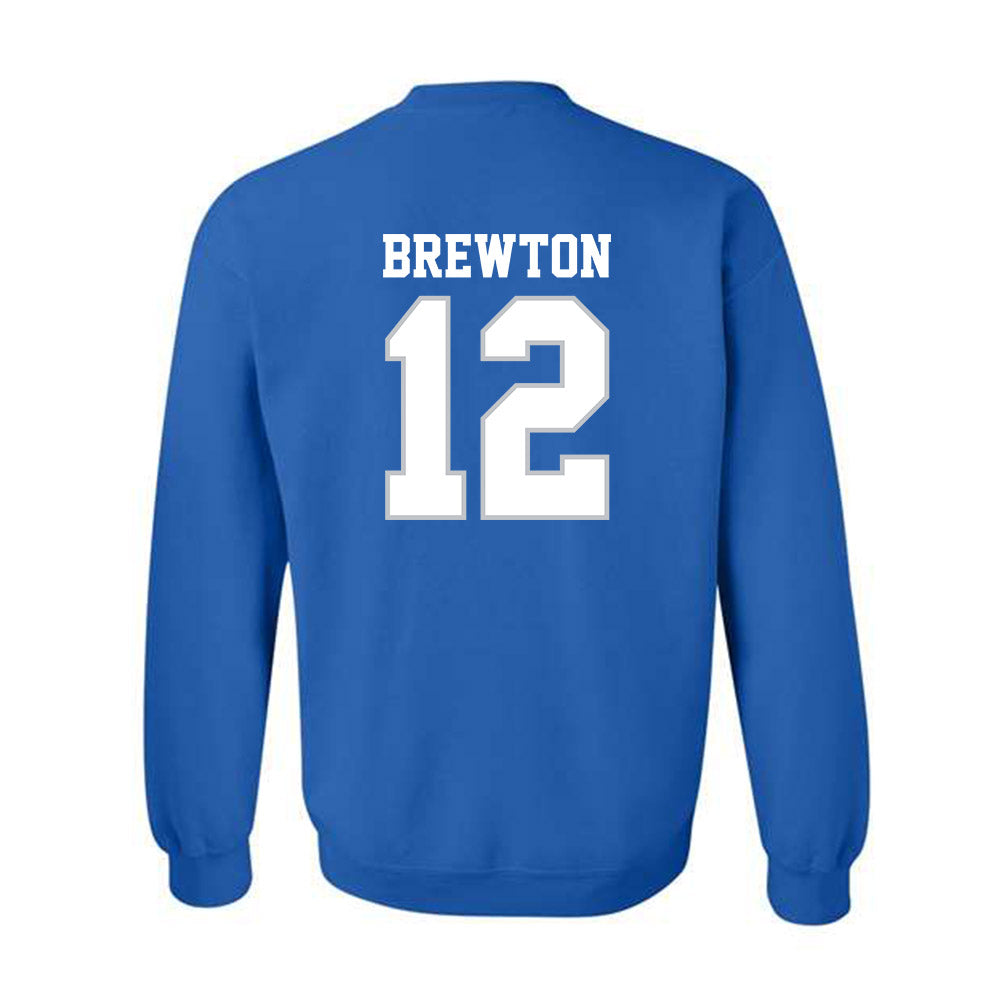 MTSU - NCAA Football : Brian Brewton - Generic Shersey Crewneck Sweatshirt-1