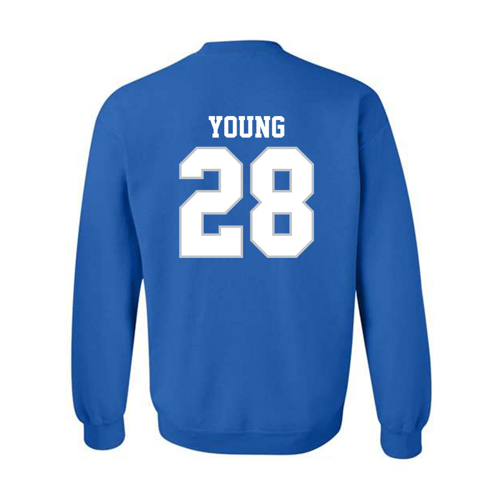 MTSU - NCAA Football : Alan Young - Generic Shersey Crewneck Sweatshirt-1