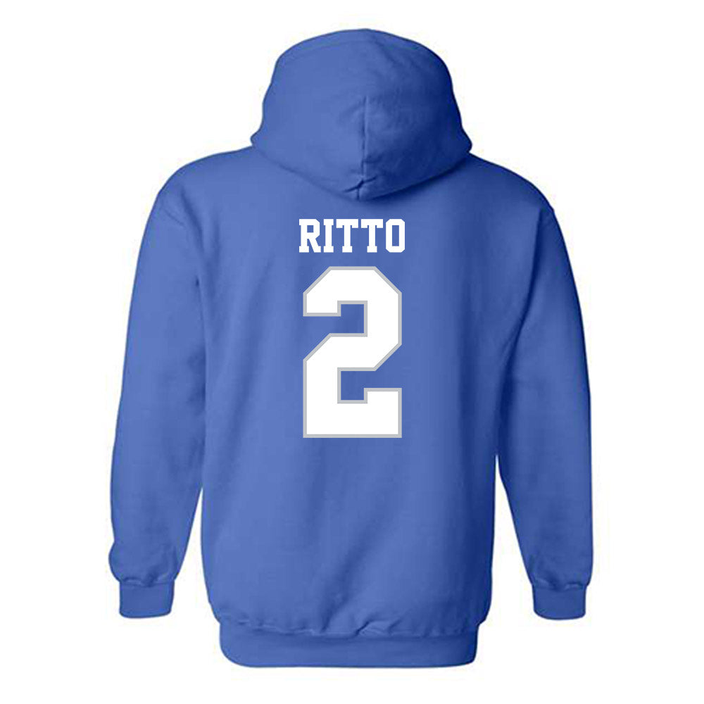 MTSU - NCAA Softball : Sabria Ritto - Generic Shersey Hooded Sweatshirt