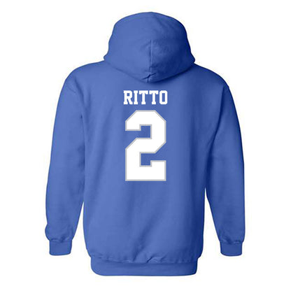 MTSU - NCAA Softball : Sabria Ritto - Generic Shersey Hooded Sweatshirt