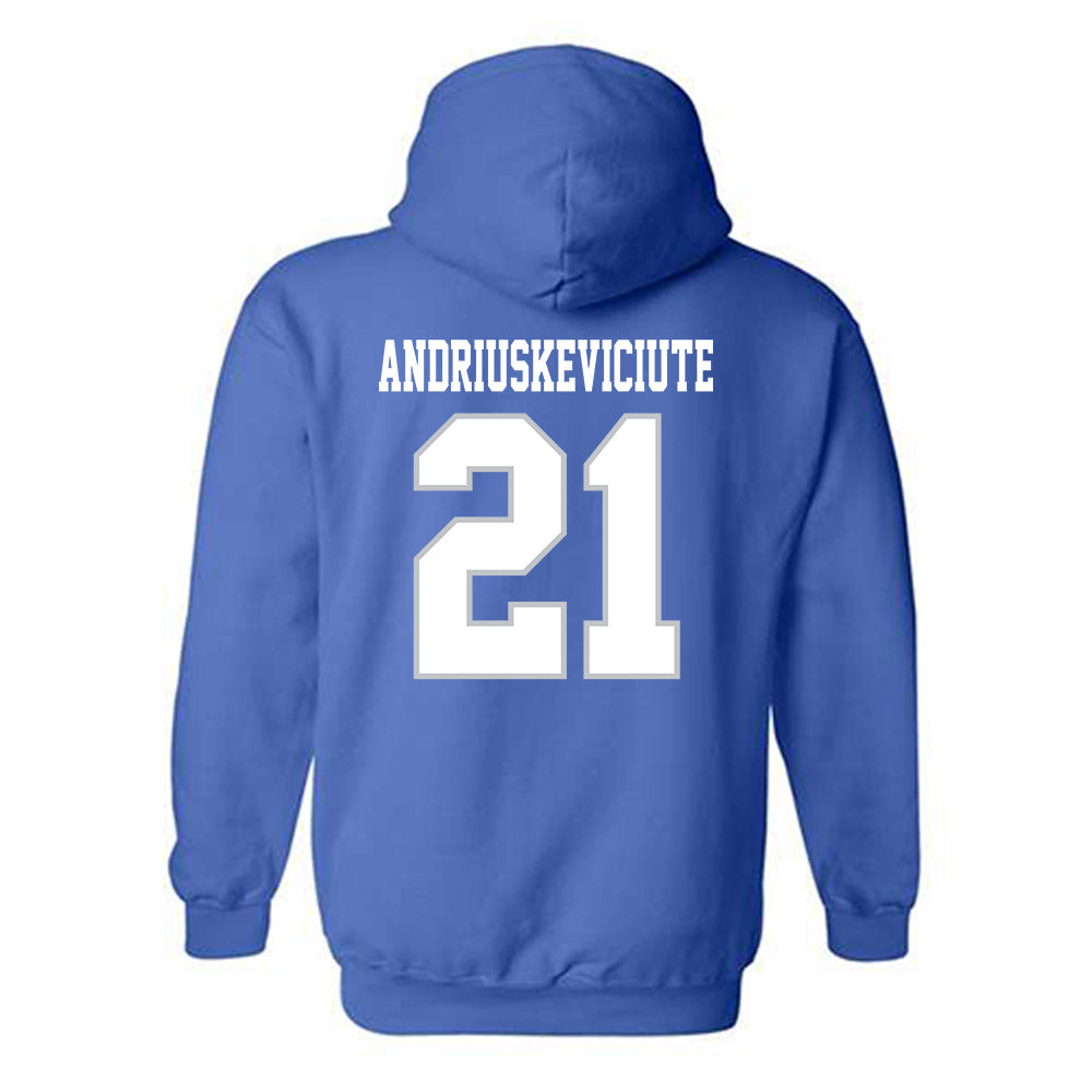 MTSU - NCAA Women's Soccer : Aive Andriuskeviciute - Generic Shersey Hooded Sweatshirt-1