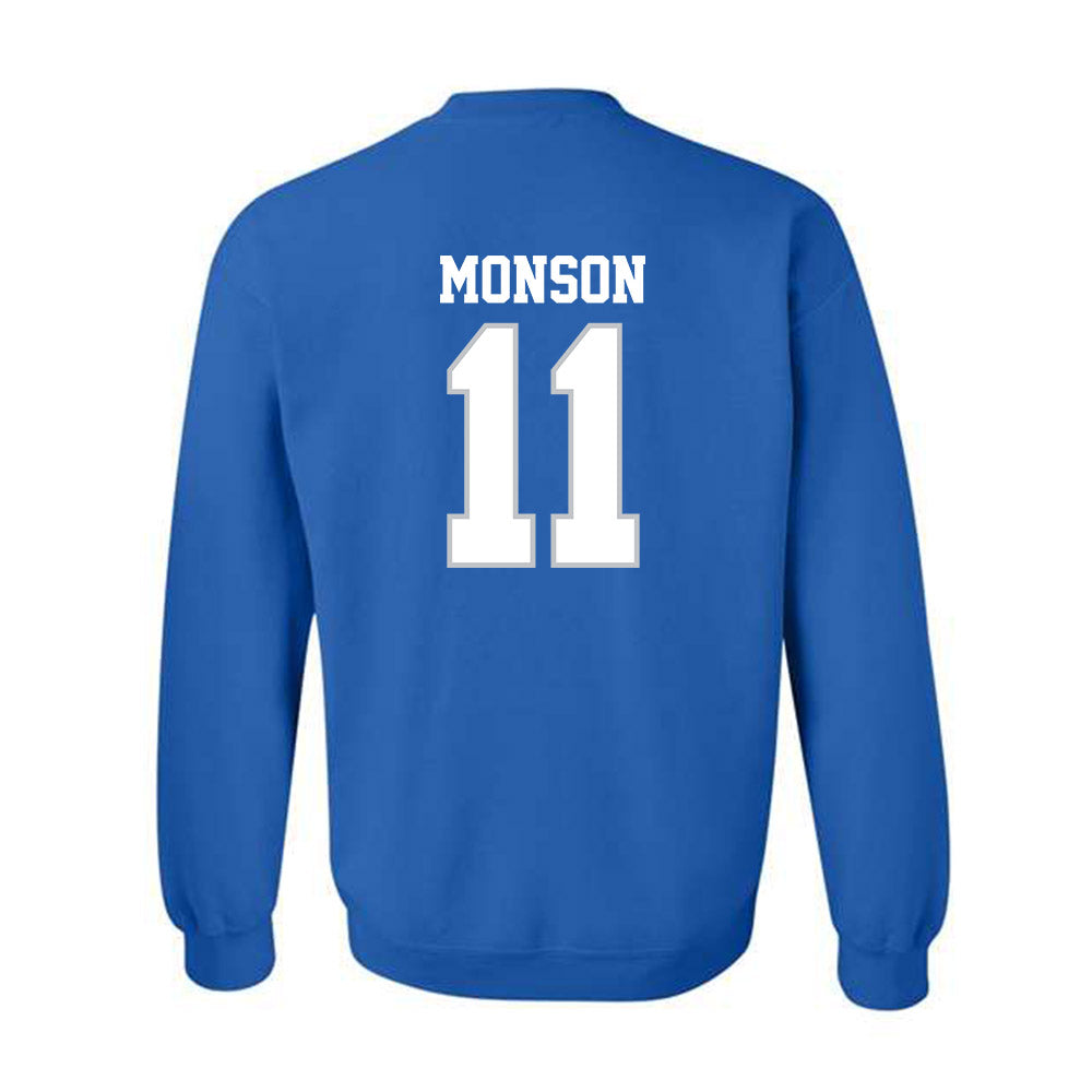 MTSU - NCAA Women's Basketball : Emily Monson - Generic Shersey Crewneck Sweatshirt