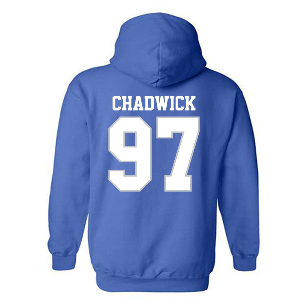 MTSU - NCAA Football : Grant Chadwick - Generic Shersey Hooded Sweatshirt