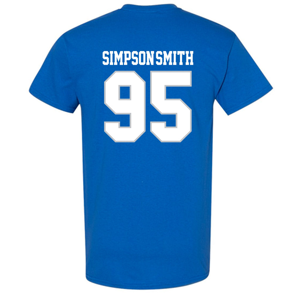 MTSU - NCAA Football : Zeion Simpson-smith - Generic Shersey T-Shirt-1