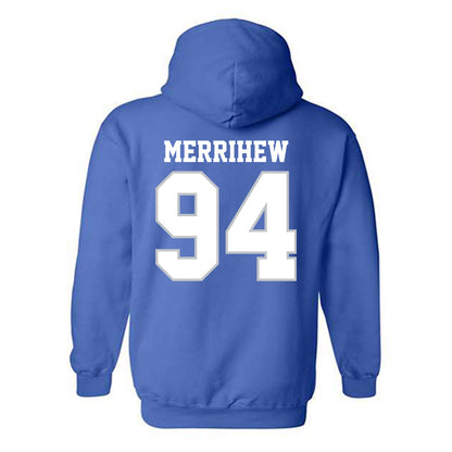 MTSU - NCAA Football : Ayden Merrihew - Generic Shersey Hooded Sweatshirt