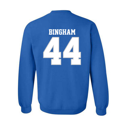 MTSU - NCAA Baseball : Logan Bingham - Generic Shersey Crewneck Sweatshirt