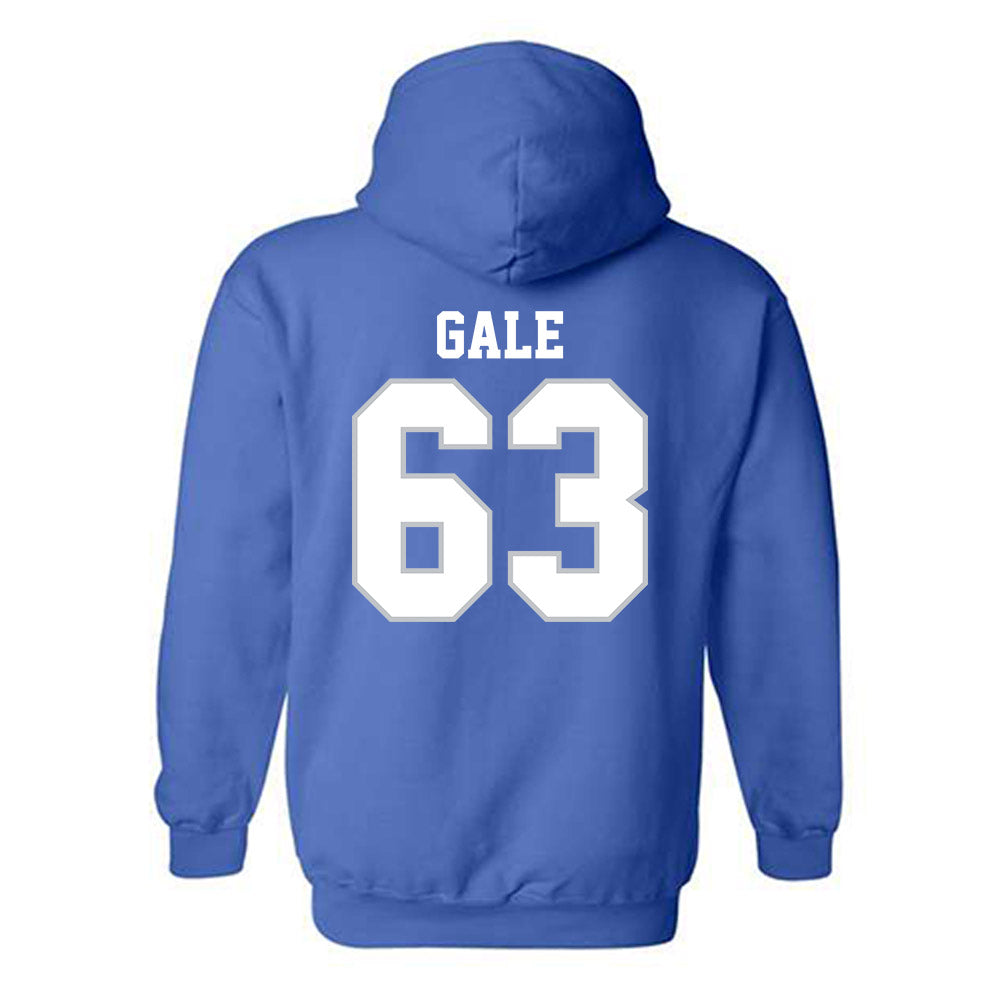 MTSU - NCAA Football : Alexander Gale - Generic Shersey Hooded Sweatshirt