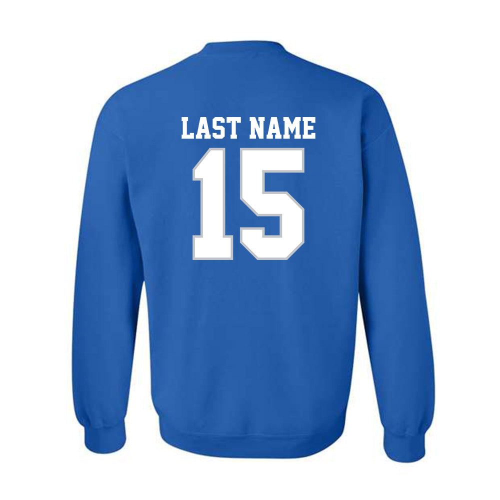 MTSU - NCAA Women's Basketball : Nicole Dominguez - Generic Shersey Crewneck Sweatshirt-1