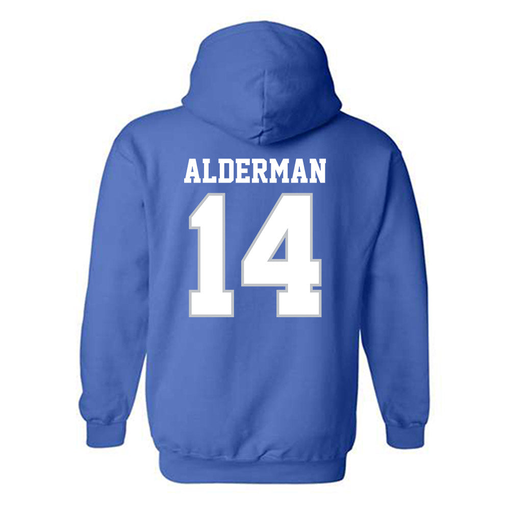 MTSU - NCAA Baseball : Chandler Alderman - Generic Shersey Hooded Sweatshirt