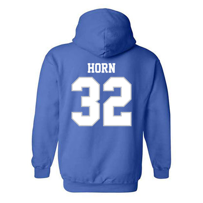 MTSU - NCAA Baseball : Drew Horn - Generic Shersey Hooded Sweatshirt-1