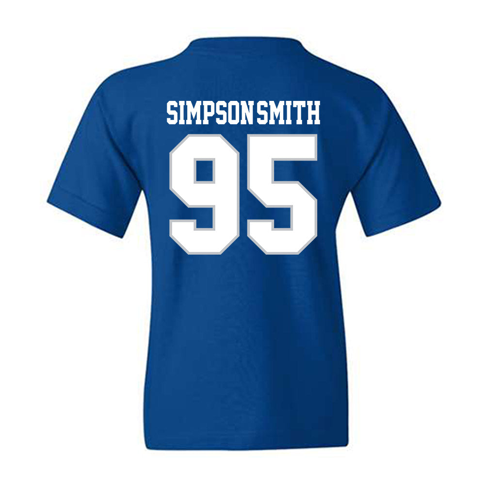 MTSU - NCAA Football : Zeion Simpson-smith - Generic Shersey Youth T-Shirt-1