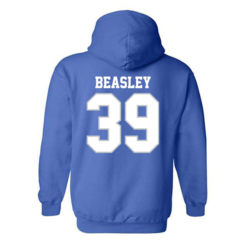 MTSU - NCAA Football : Jordan Beasley - Generic Shersey Hooded Sweatshirt