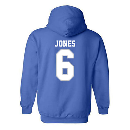 MTSU - NCAA Football : Antoine Jones - Generic Shersey Hooded Sweatshirt-1
