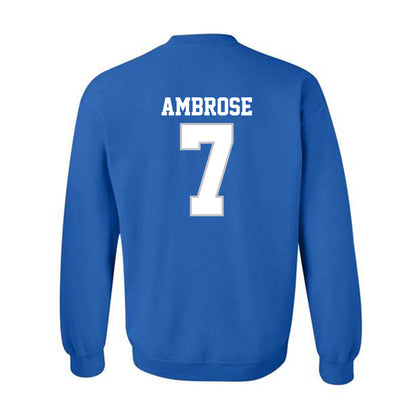 MTSU - NCAA Men's Basketball : Charvez Ambrose - Generic Shersey Crewneck Sweatshirt-1