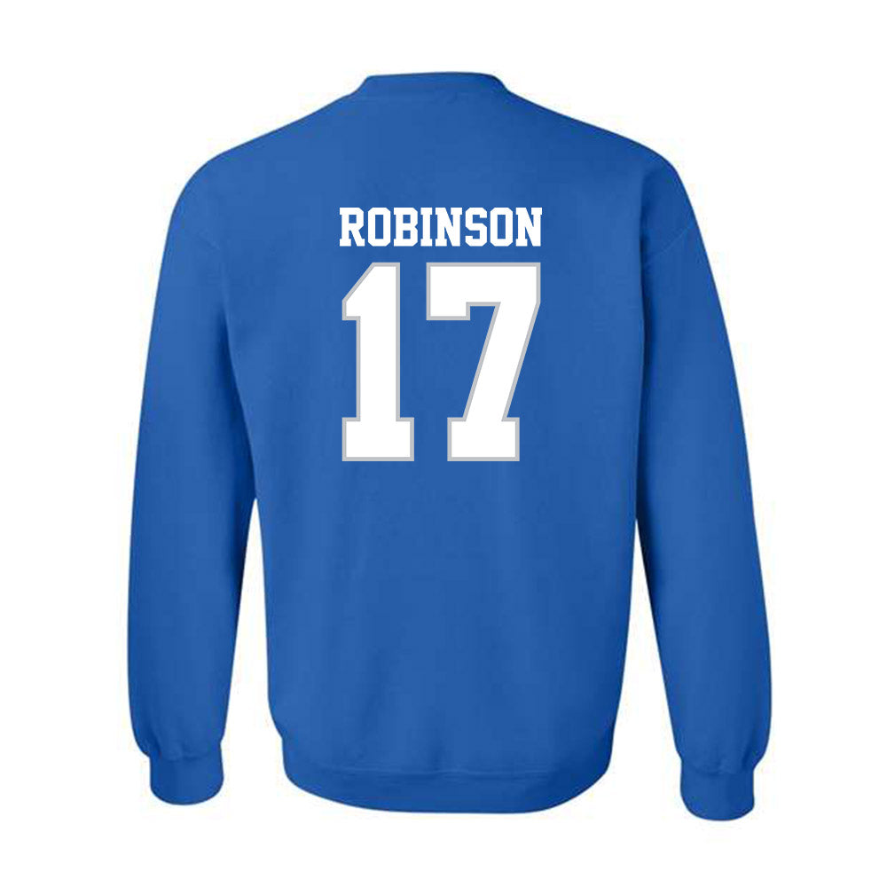 MTSU - NCAA Baseball : Ethan Robinson - Generic Shersey Crewneck Sweatshirt-1