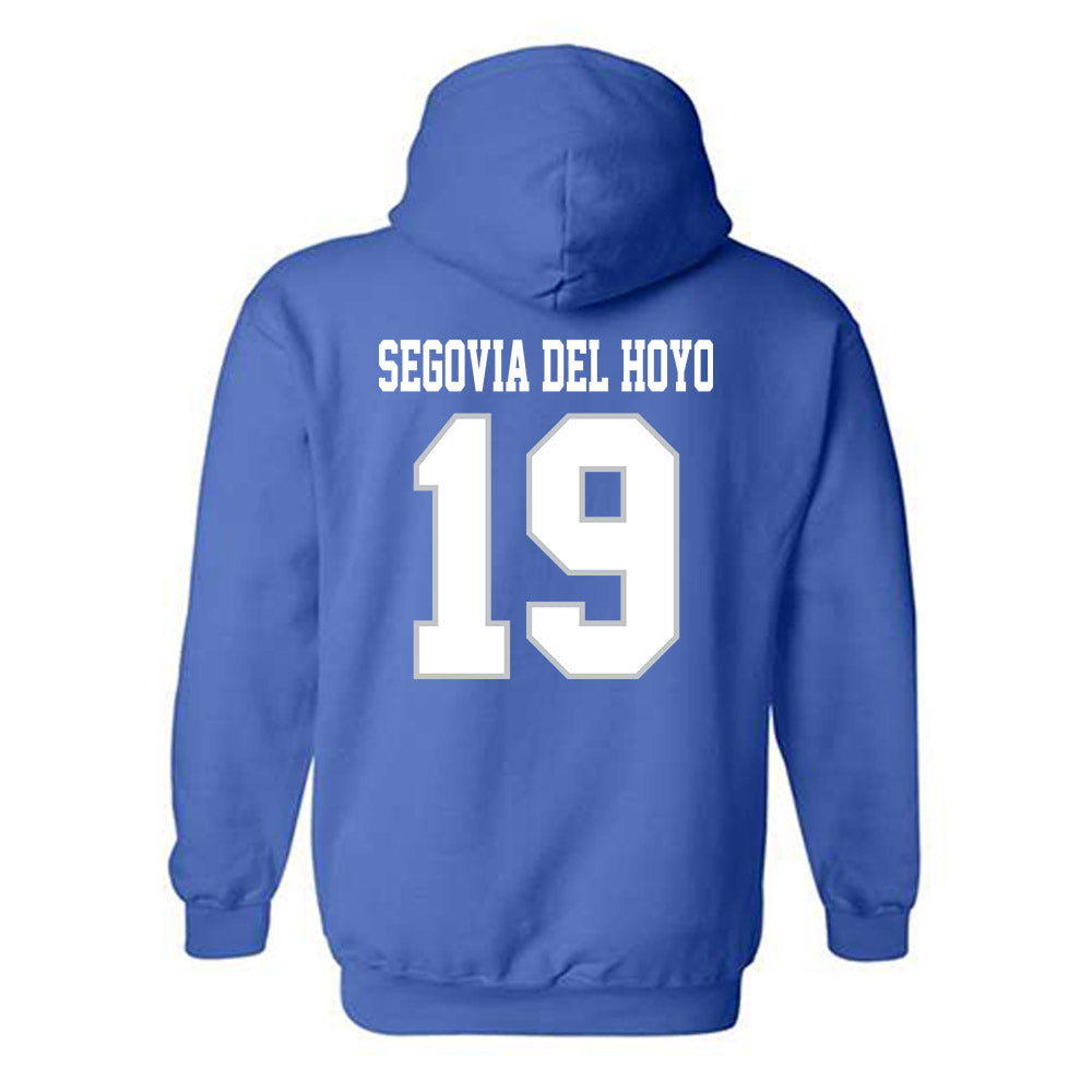 MTSU - NCAA Women's Soccer : Sandra Segovia del Hoyo - Generic Shersey Hooded Sweatshirt-1