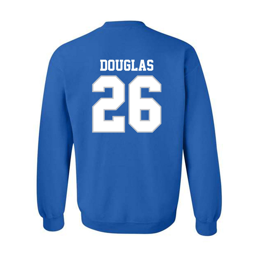 MTSU - NCAA Football : Jared Douglas - Generic Shersey Crewneck Sweatshirt