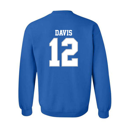 MTSU - NCAA Football : Jalen Davis - Generic Shersey Crewneck Sweatshirt