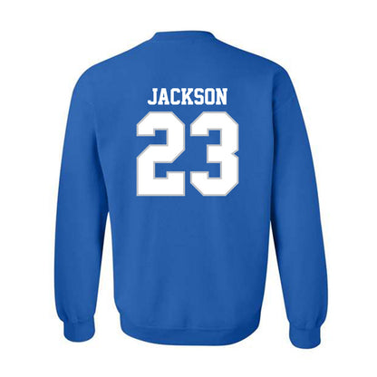 MTSU - NCAA Football : Jalen Jackson - Generic Shersey Crewneck Sweatshirt