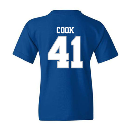 MTSU - NCAA Baseball : Calvin Cook - Generic Shersey Youth T-Shirt