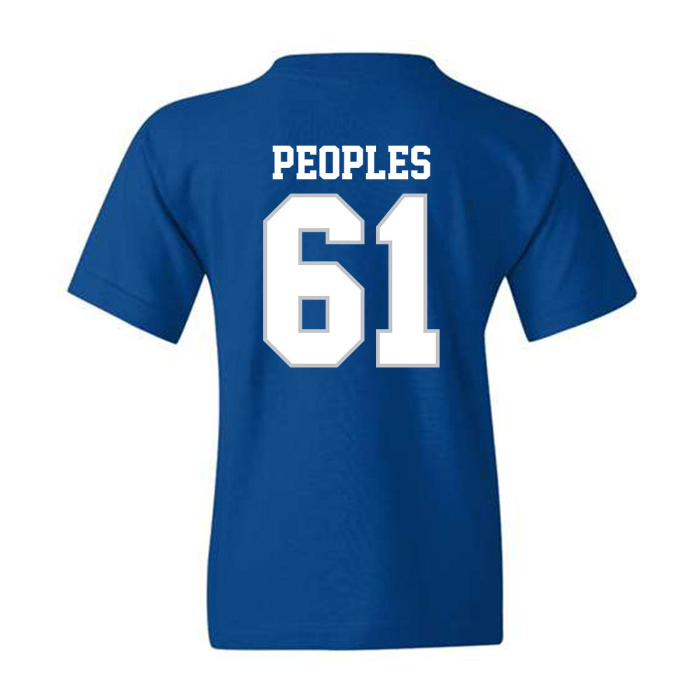 MTSU - NCAA Football : Lantz Peoples - Generic Shersey Youth T-Shirt