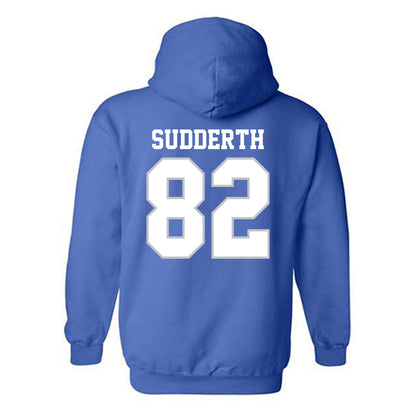 MTSU - NCAA Football : Taharin Sudderth - Generic Shersey Hooded Sweatshirt