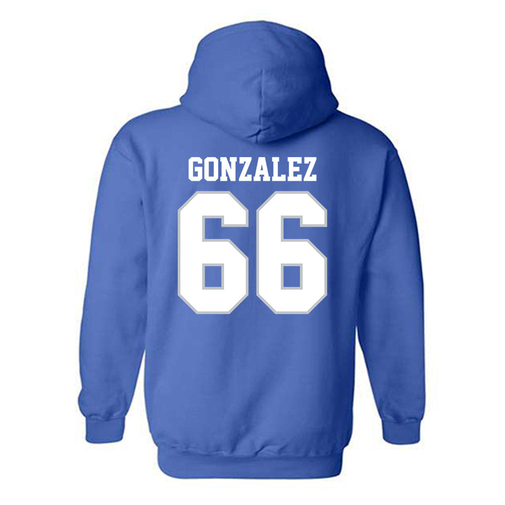 MTSU - NCAA Football : Daniel Gonzalez - Generic Shersey Hooded Sweatshirt