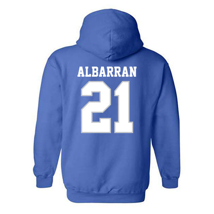 MTSU - NCAA Baseball : Abel Albarran - Generic Shersey Hooded Sweatshirt-1